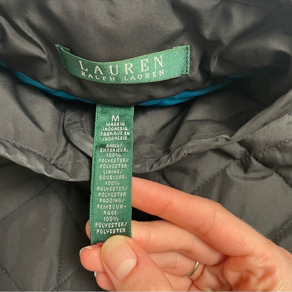 NWOT LAUREN RALPH LAUREN quilted puffer jacket - Picture 7 of 8